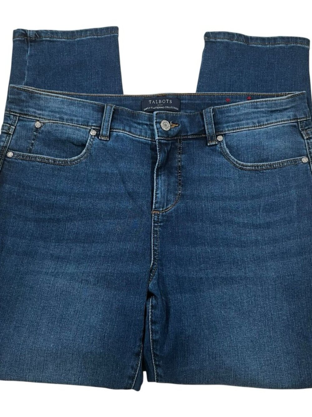 Talbots Simply Flattering Ankle Stretch Jeans Women's 12P